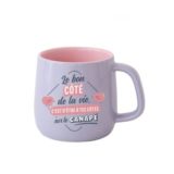 Mug - Le bon côté de la vie, c’est d’être à tes côtés sur le canapé